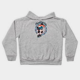 Roller Derby Princess 01 Kids Hoodie